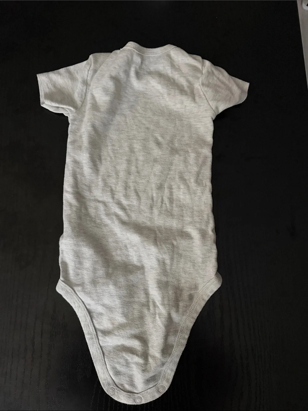 Carter's Cream Heather Elephant Graphic One-Piece Bodysuit